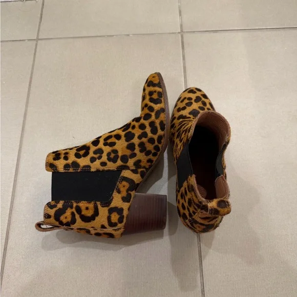 Madewell Leopard Print Booties - Picture 7 of 9